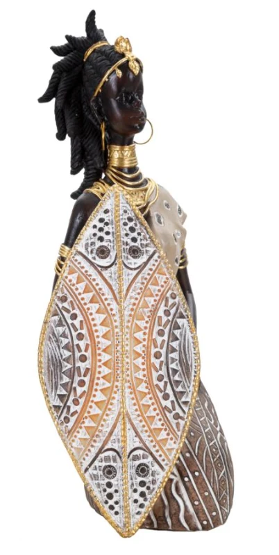 Mauro Ferretti  Scaun Tribal Masai cm 13,5X9X24,5