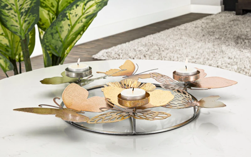 Mauro Ferretti Suport Lumanare Shine -C- cm 39X35,5X7