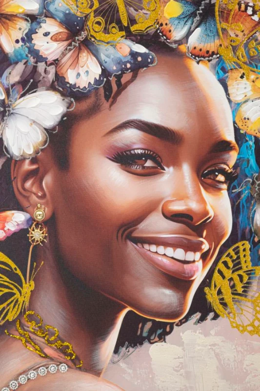 Mauro Ferretti Pictura Pe Pânză Cu Rama -A- cm 82X4,5X82