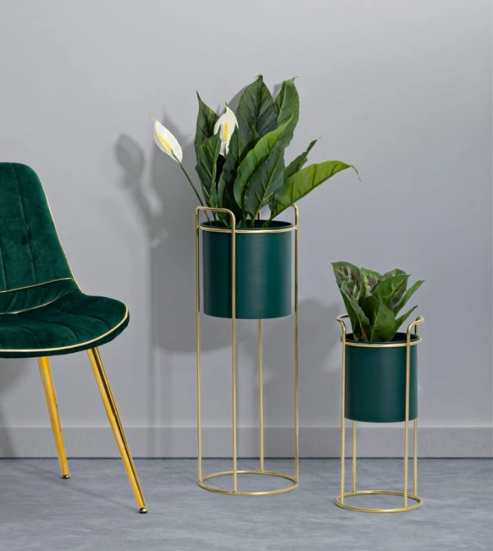 Mauro Ferretti Suport Vaza Set 2 Bucati cm Ø 24X70-19,5X45