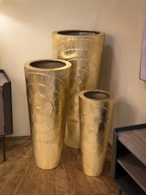 Mauro Ferretti Suport Vaze Glasy, Set 3 Bucăți, Dimensiuni: cm Ø 50,8X114,9-40X92,7-29,8X70,5