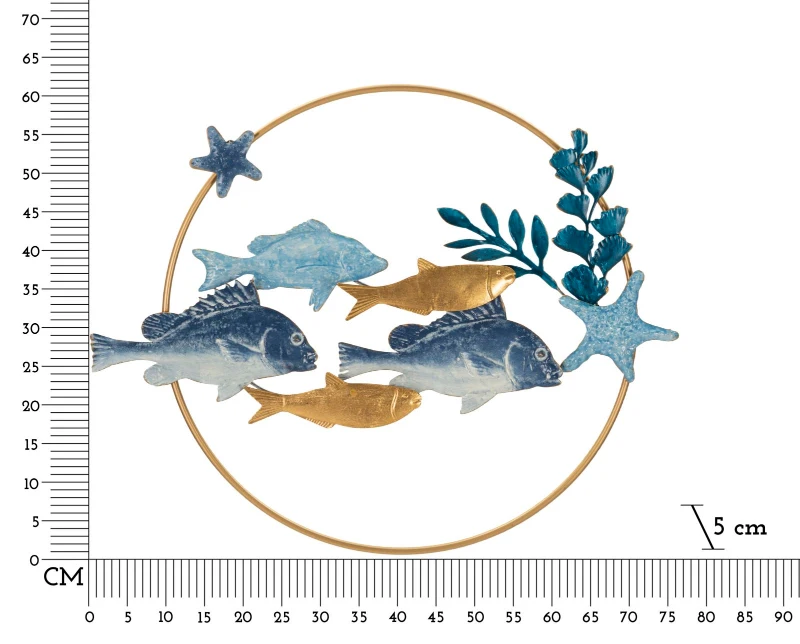 Mauro Ferretti Panou De Perete Marine cm 77X5X63