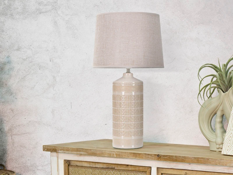 Mauro Ferretti Lampa De Masa Ceramica cm Ø 30X55