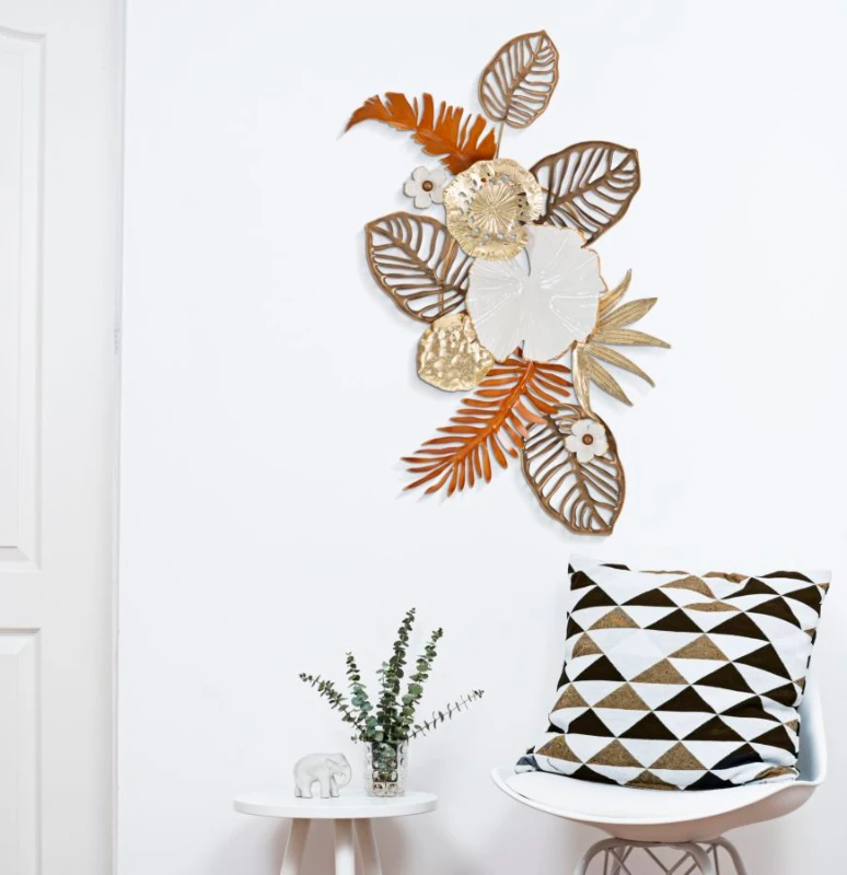 Mauro Ferretti  Panou Frunze Fier cm 50,8X7X87