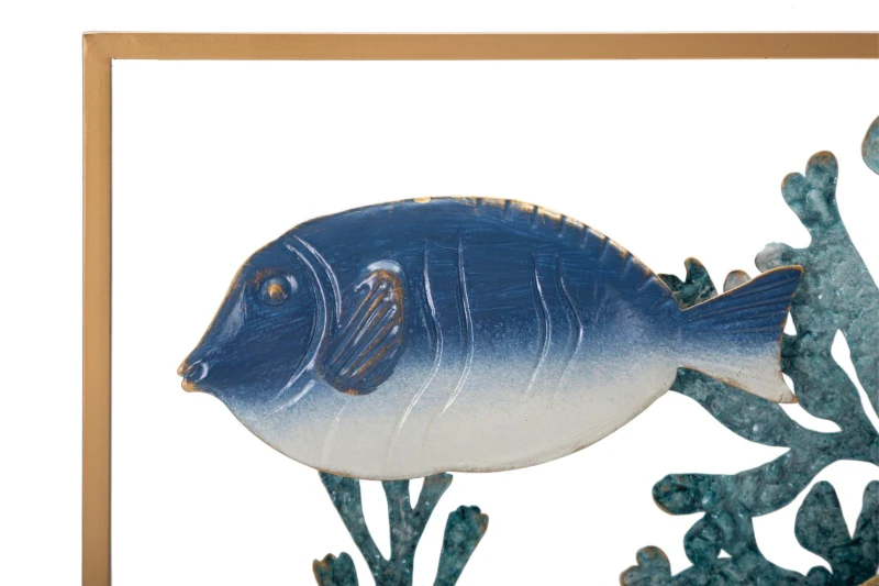 Mauro Ferretti Panou De Perete Fier Peste cm 50,2X3,8X50,2