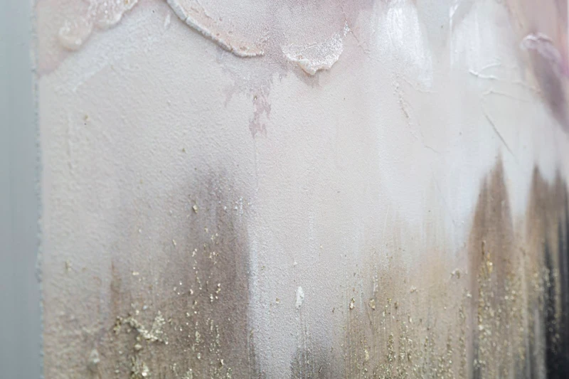 Mauro Ferretti Pictura De Perete Roz Munte cm 80X2,7X60