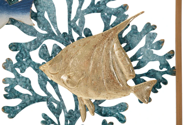 Mauro Ferretti Panou De Perete Fier Peste cm 50,2X3,8X50,2