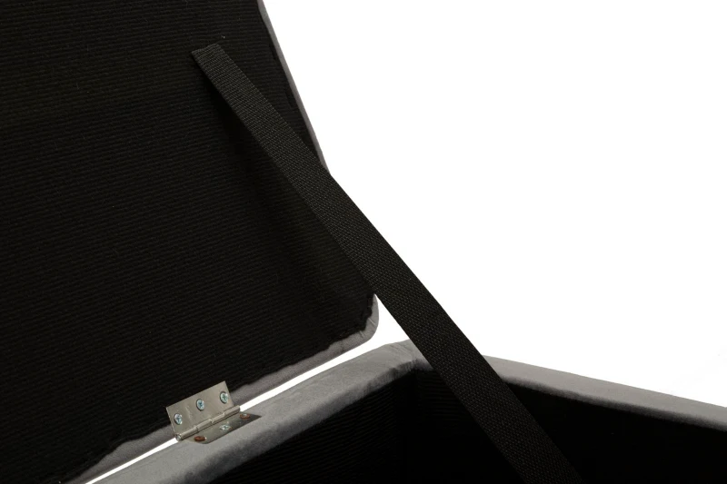 Mauro Ferretti Bancă Cu Contenitor Argintiu cm 112X42X50