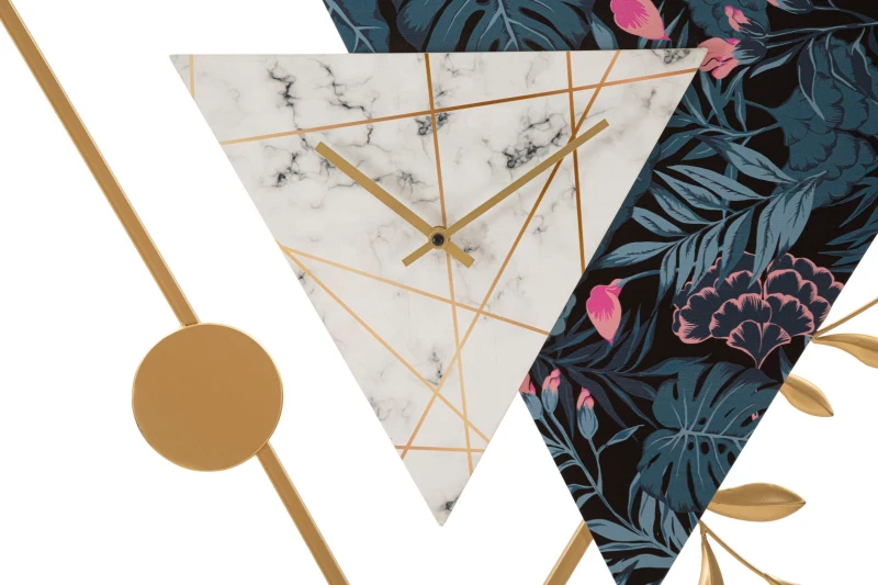 Mauro Ferretti Ceas De Perete Triunghi cm 75X4,5X59