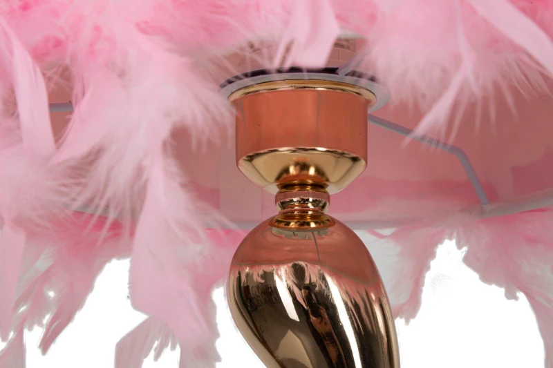 Mauro Ferretti  Lampa De Masa Roz cm Ø 25X47