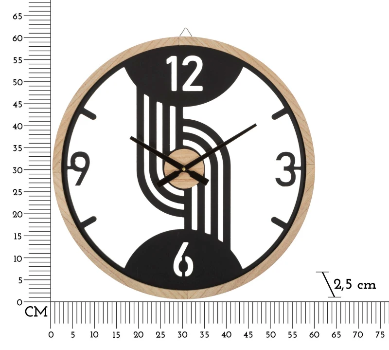 Mauro Ferretti Clips Ceas De Perete cm Ø 60X2,5