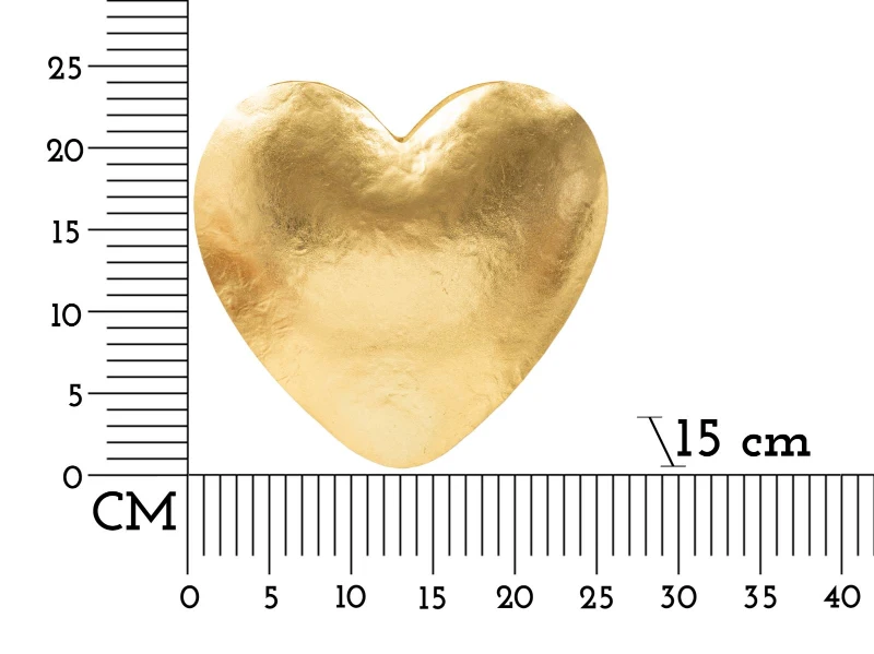 Mauro Ferretti Lampa De Perete Inima Aurie cm 25,5X15X24