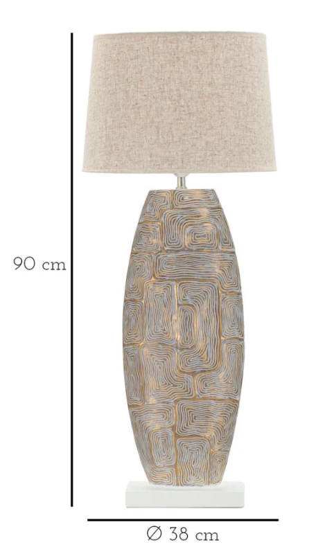 Mauro Ferretti Eclips Tower Lampă De Masa cm Ø 38X90