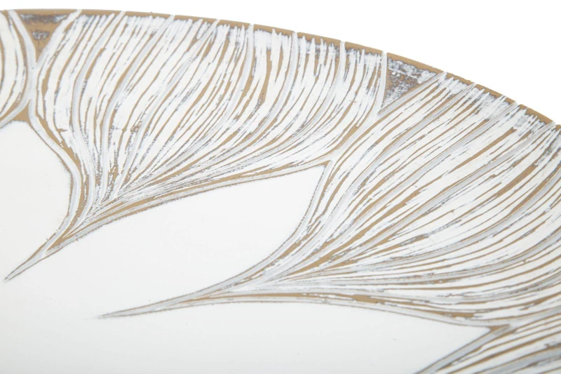 Mauro Ferretti Tava Decor Poliresina Atena cm Ø 35,5X4,4