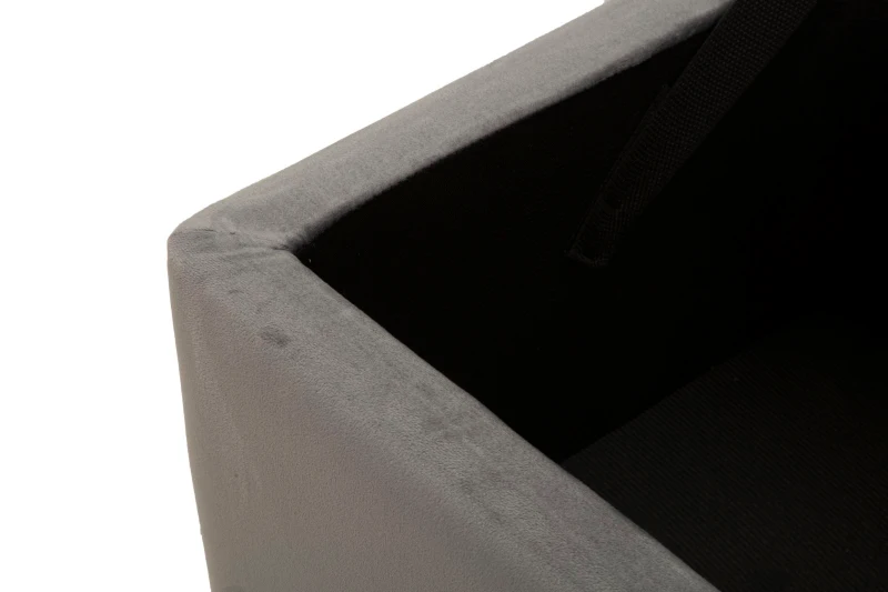 Mauro Ferretti Bancă Cu Contenitor Argintiu cm 112X42X50