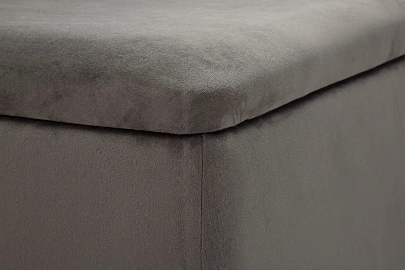 Mauro Ferretti Bancă Cu Contenitor Argintiu cm 112X42X50