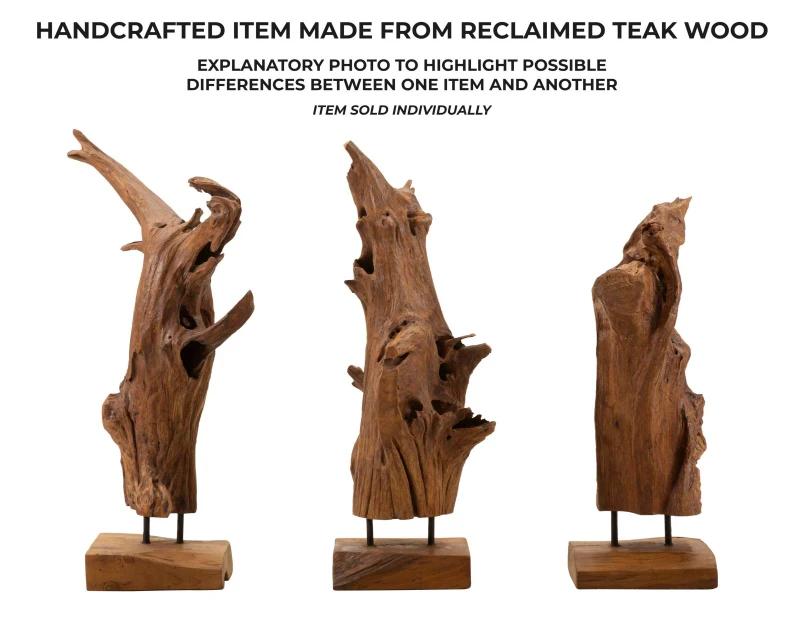 Mauro Ferretti  Sculptura Akar Din Tec Reciclat cm 23X27X64