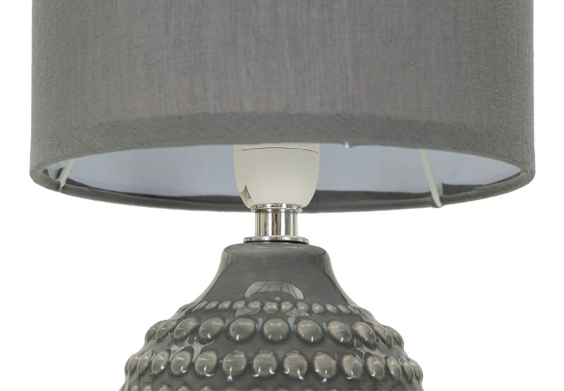 Mauro Ferretti Lampă Noptiera Gri cm Ø 15X30,5