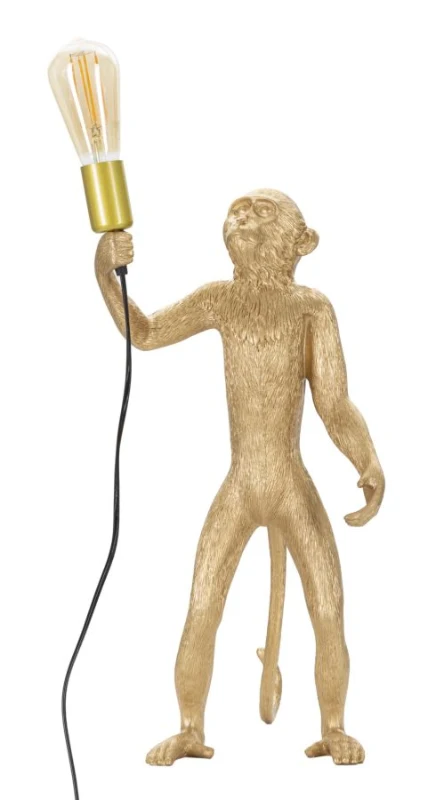Mauro Ferretti Lampa De Masa Maimuta Aurie cm Ø 26X34X55
