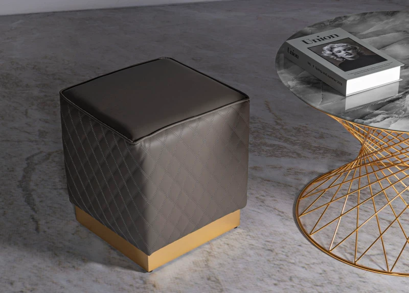 Mauro Ferretti Sharon Square Taburet cm 35X35X38