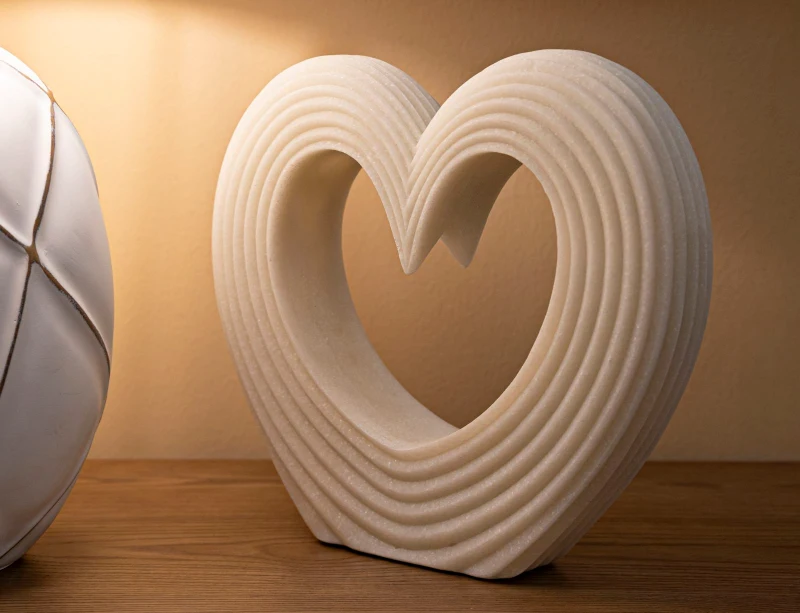 Mauro Ferretti Figurina Inima cm 30X7X26