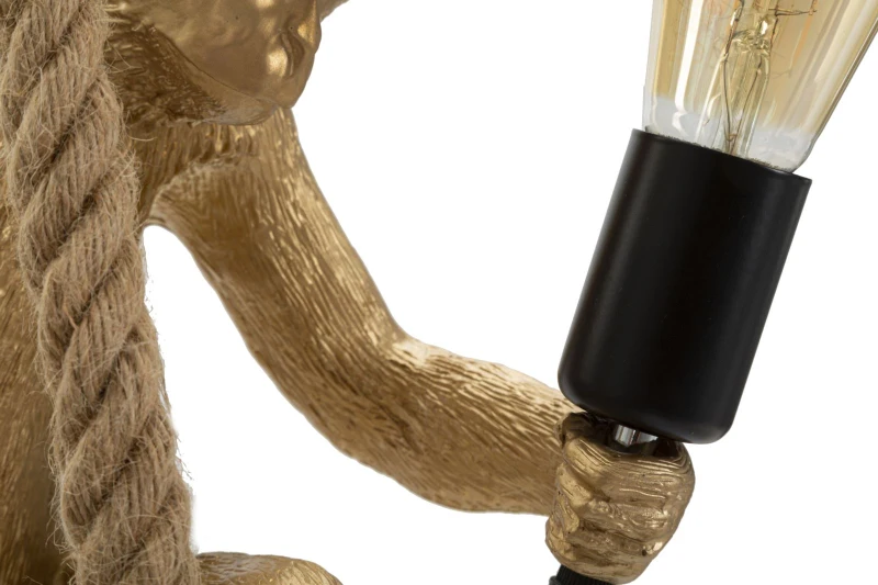 Mauro Ferretti Candelabru Maimuta Aurii cm 27X32X60