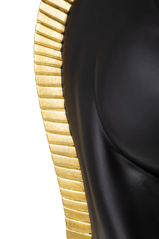 Mauro Ferretti Cal Negru Si Aurii De Sah cm Ø 18,5X50