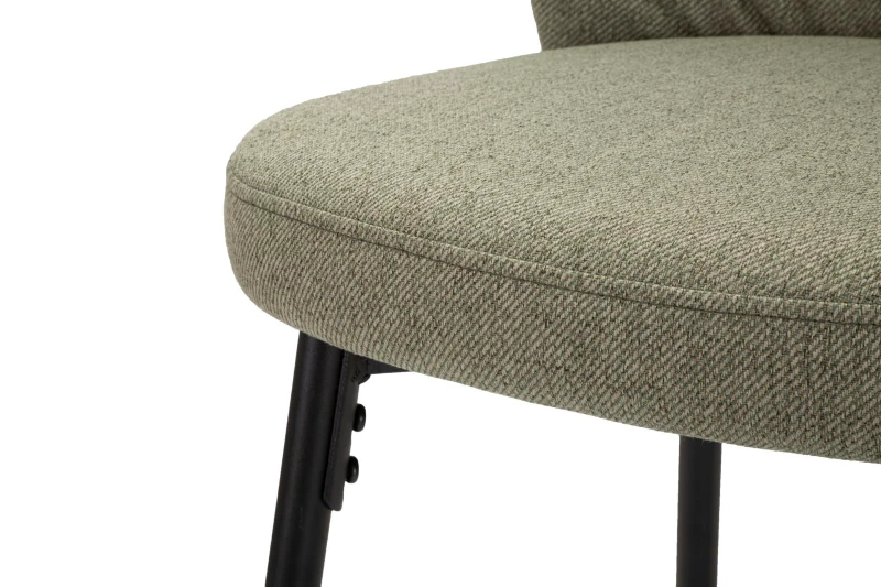 Mauro Ferretti Taburet Bar Losanna Verde, Set 2 Bucăți,cm 52X59X108