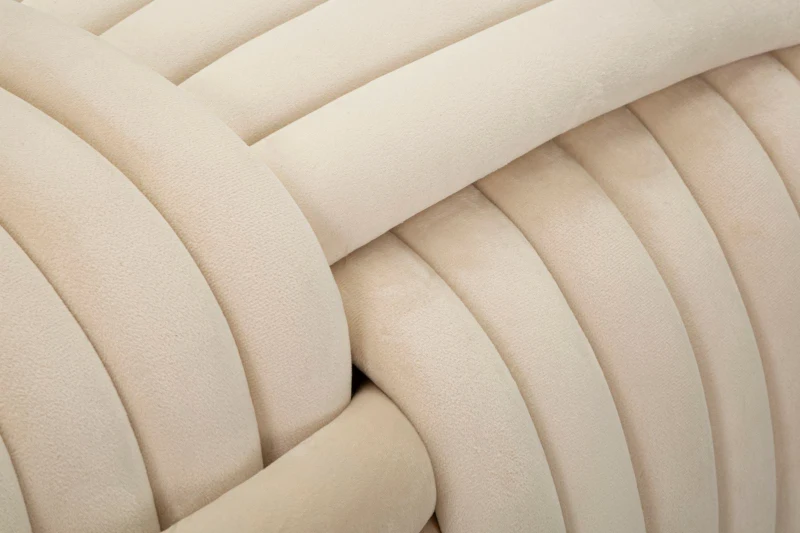 Mauro Ferretti bancă Softy Crem, Dimensiuni: 90X45X45 cm.