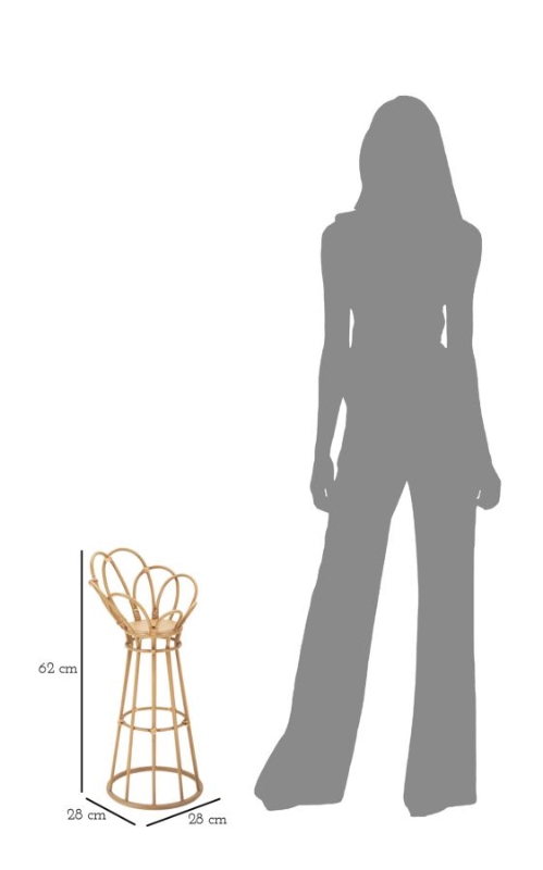 Mauro Ferretti Suport Vaza Panama  cm Ø 28X62