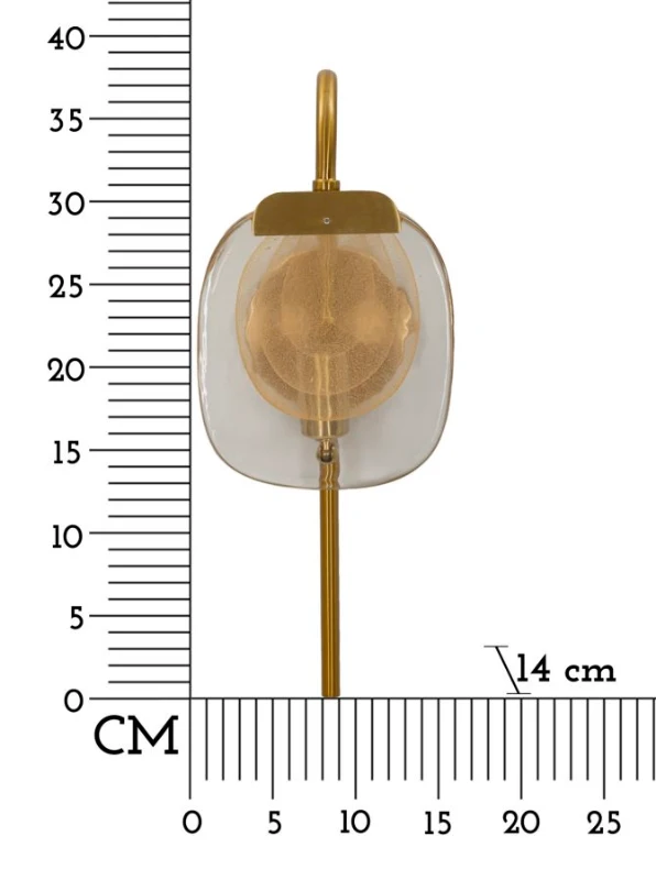 Mauro Ferretti Lampa De Perete Softy cm 15X14X38