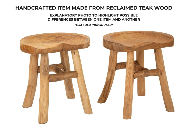 Mauro Ferretti   Taburet Din Tec  Reciclat cm 40X32X42