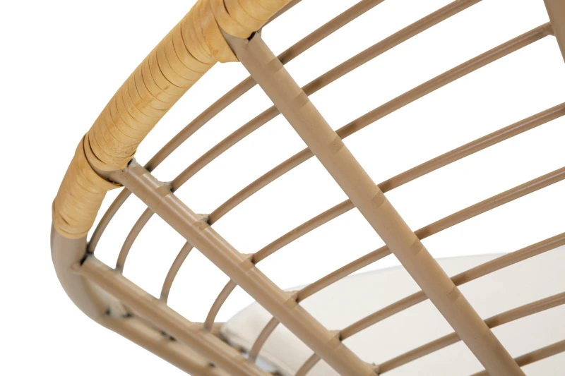 Mauro Ferretti Scaun Panama Cu Perna cm 72X56,5X88