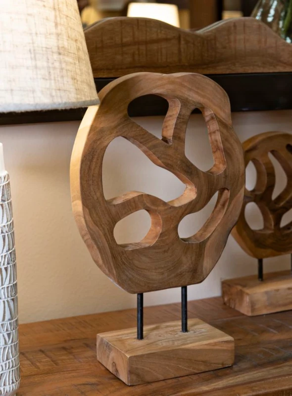 Mauro Ferretti Sculptura Lubang Tec cm 25X10X38