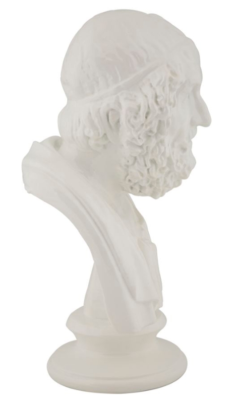 Mauro Ferretti  Statueta Intelept cm 12,9X12,5X25