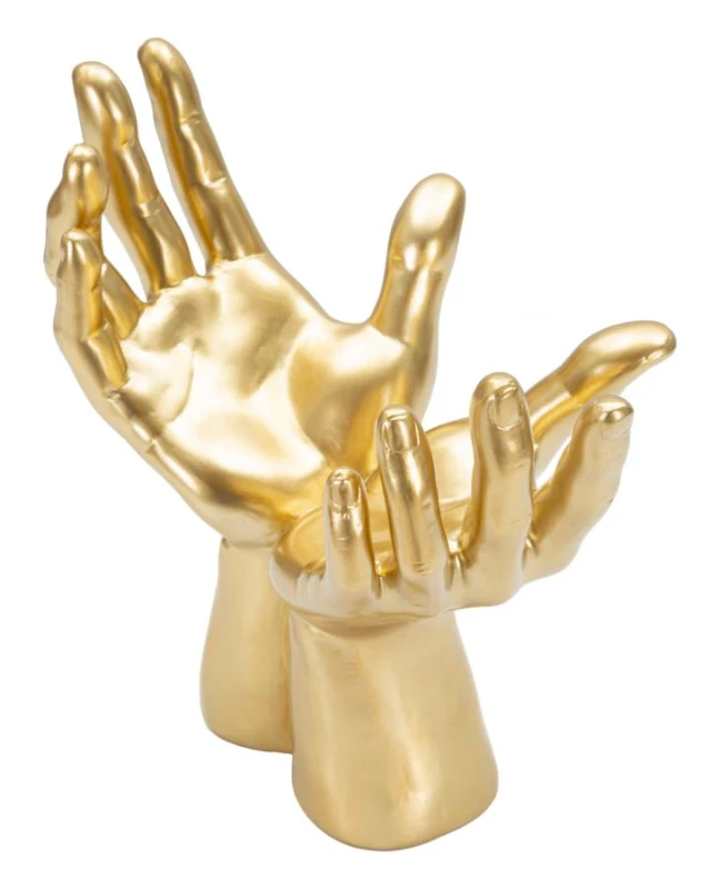 Mauro Ferretti Statueta Maini Pace cm 25X15X24
