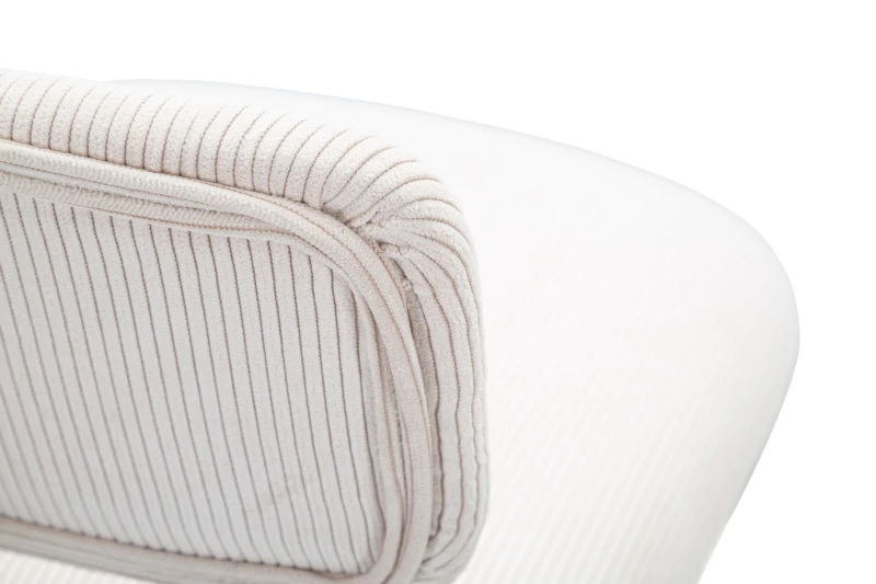 Mauro Ferretti  Scaun De Bar Alb Deschis cm 41X47,5X85-106,5 (Saz cm 61-83) Set 2 Bucati