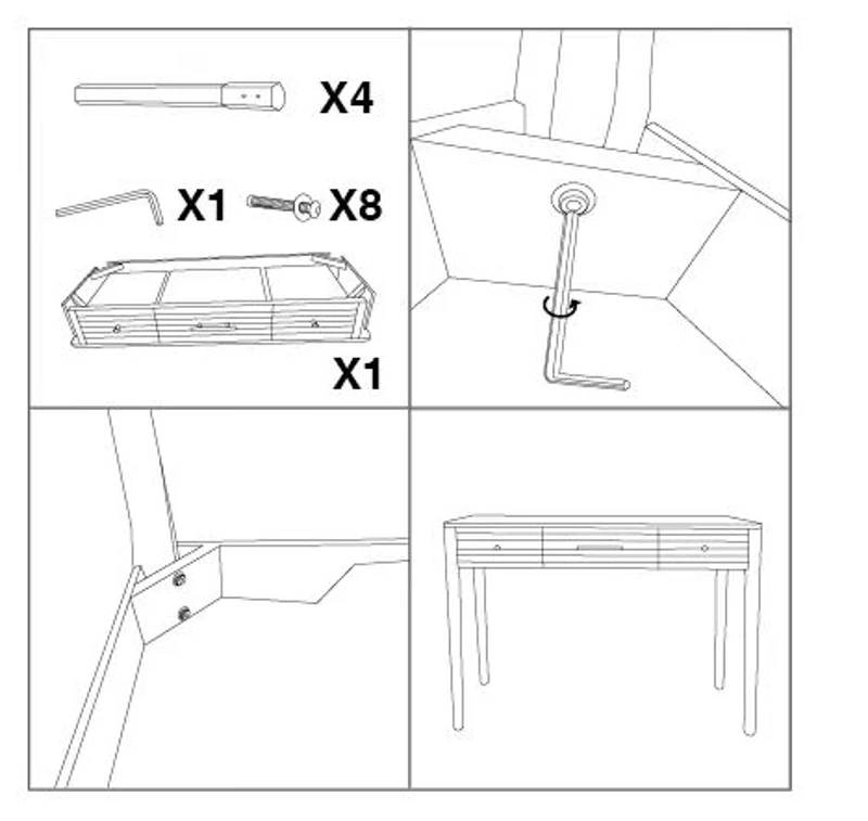 Mauro Ferretti Consola Matera cm 107X37X80