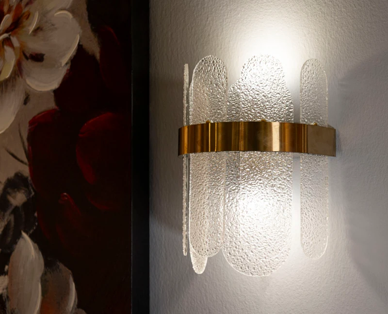 Mauro Ferretti Lampa De Perete Gri cm 20X14X28