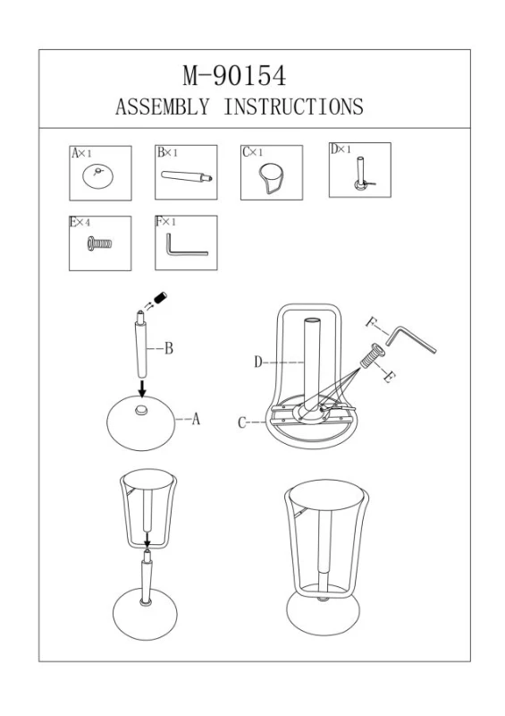 Mauro Ferretti Taburet De Bar Destiny Albastru cm Ø 41X61-83
