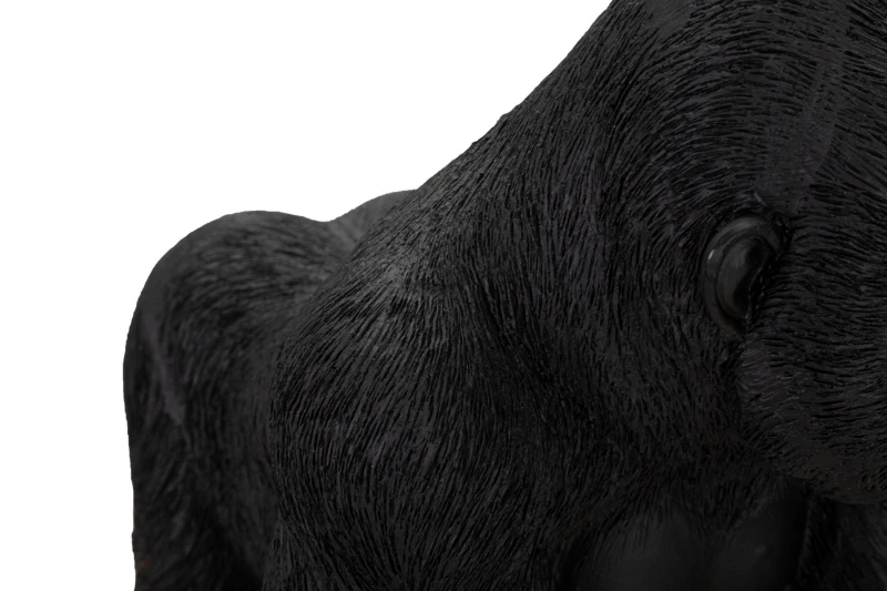 Mauro Ferretti Statuie Gorila Negru cm 35X21,5X37,5
