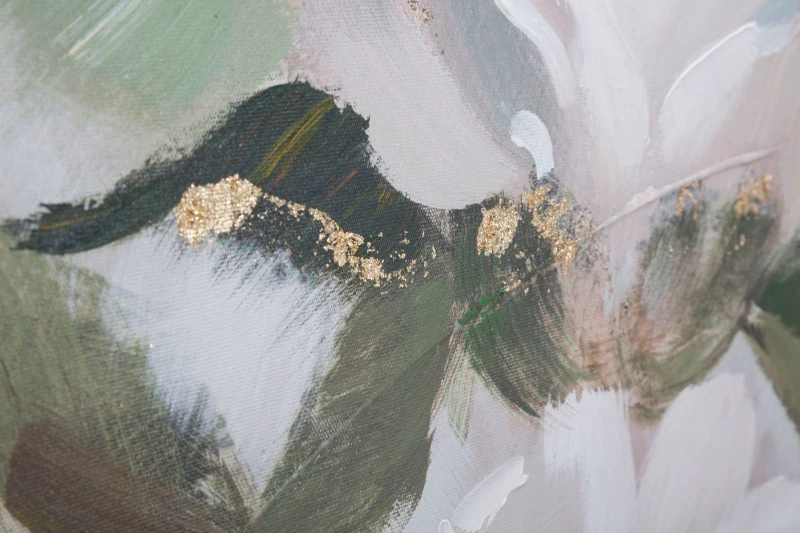 Mauro Ferretti Pictura Pe Pânză Flori&Frunză cm 100X3,7X80