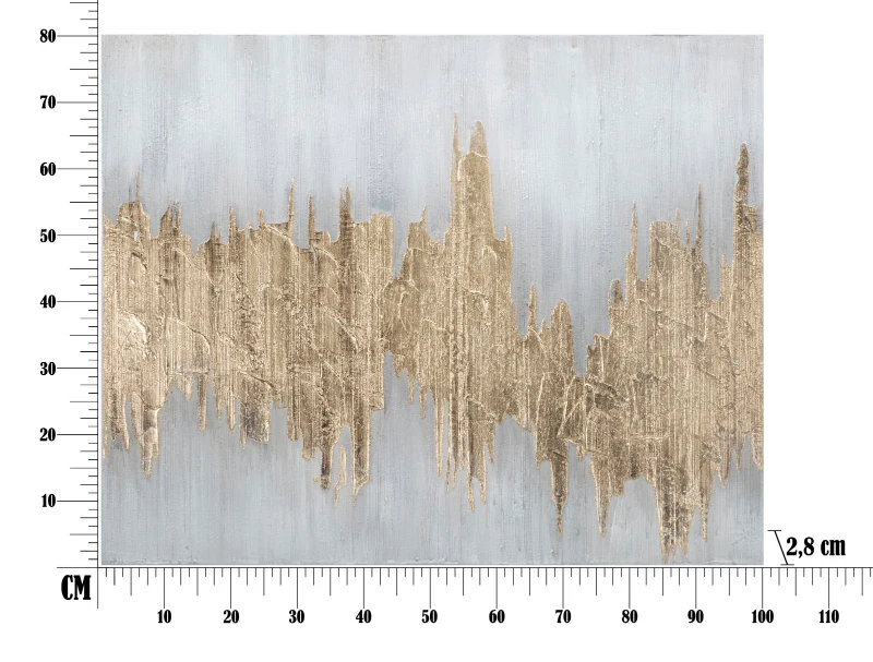 Mauro Ferretti Pictura Pe Pânza Goldage cm 100X2,8X80