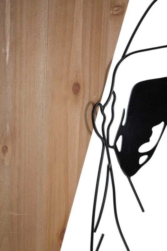 Mauro Ferretti  Panou Perete -B- Fier Si Lemn cm 50X2X90