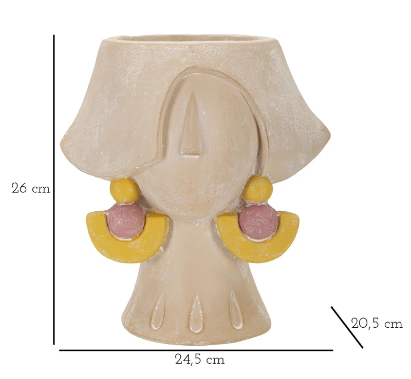 Mauro Ferretti Vaza Eleganta -B- cm 24,5X20,5X26