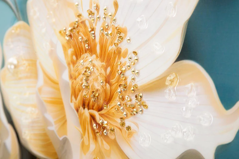 Mauro Ferretti Pictura Pe Pânza Lacut Narcy -B- Cu Rama cm 82X4X82