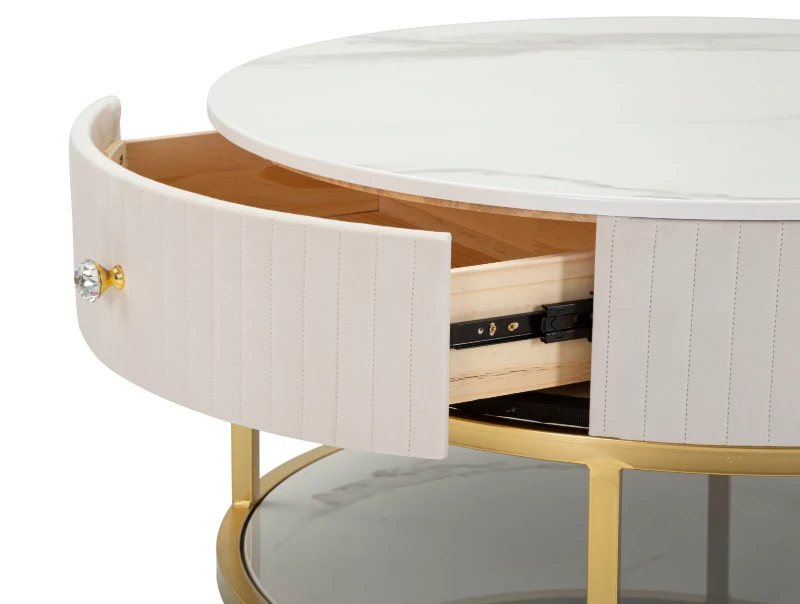 Mauro Ferretti Masuta De Cafea Montpellier, cm Ø 75X36