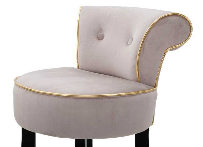 Mauro Ferretti Taburet De Bar Luxy Gr cm 46X48X96