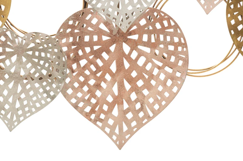 Mauro Ferretti Decorație De Perete Inimi cm 91X2,5X39,5