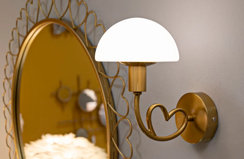 Mauro Ferretti Lampa De Perete Aurie cm 23X15X22